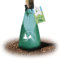 TTL Garden Baum Bewässerungssack 75L Professional - Wassersack & Baumbeutel 75 Liter zur Tröpfchenbewässerung für Bäume - 400g/m² PVC robust & UV-stabil - Wasserbeutel mit Ösen zum sichern