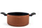 H&H Alessandro Borghese Paprika Casseruola 2 Manici in Alluminio Antiaderente, 20cm