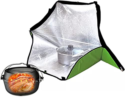 Four Solaire Portable, Four Solaire Sac Cuisinière, Renforcé Et Pliable, Outil d'urgence De Voyage De Camping en Plein Air pour La Randonnée, Le Camping, Les Activités De Plein Air