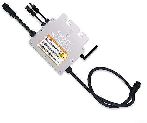 DAZZLEEX 350-700W Micro onduleur DC18-50V à AC230V pour Panneau onduleur IP65 étanche (500W)