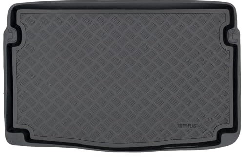 M MOTOS Tapetes de PE para maletero apata para SEAT Ibiza V desde 2021 Mejore la comodidad de su viaje con la resistente alfombrilla para el maletero del coche, que protege contra la suciedad y el pol