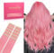 WENNALIFE Tape Extensions Echthaar, 45cm 25g 10 Stück Invisible Tape in Extensions Echthaar, Echthaar Extensions Tape, Haarverlängerung Echthaar, Remy Gerade Haarextension Echthaar #Pfirsich Rosa