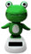 PhnkjGh Grenouille de Danse Solaire, Grenouille Animal Dansant Solaire, Figurines Danse Solaire, Voiture Décoration Figurine Solaire, Solaire Danse Grenouille Secouant Tête Ornements De Voiture