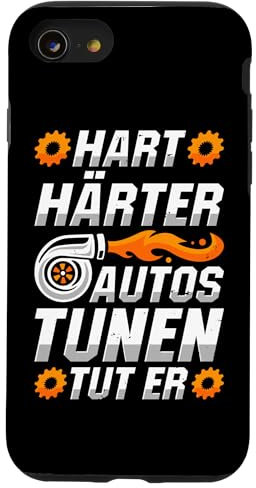 Hülle für iPhone SE (2020) / 7 / 8 Tuner Tuning - Mechaniker Motor Hubraum Kfz Schrauber
