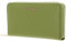 Coccinelle Metallic Soft Wallet Grained Leather Guacamole