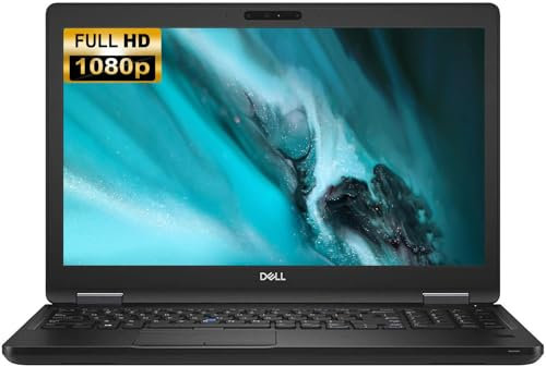 Dell Latitude 5491 Workstation Laptop, 14 inch FHD Notebook, Core i5-8300U, 16GB RAM, 512GB SSD, US Keyboard, Windows 10 Pro (Renewed)