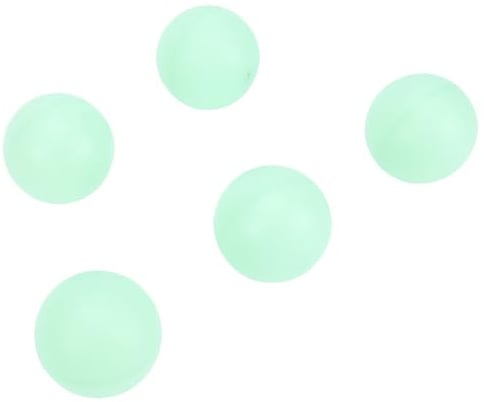TIKATARER Im Dunkeln Leuchtende Tischtennisbälle, 10 Stück 40 Mm Langlebige Beleuchtete Bälle, Neonleuchtender Ball mit Hoher Sprungkraft, Ideal für Outdoor-Übungen, Partyspiele und Urlaub