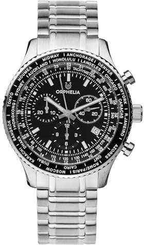 Orphelia Herren-Armbanduhr Master Chronograph Quarz