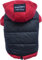 Doggy Dolly FP-W110-M Mops & Französische Bulldogge Hundemantel & Hundepullover, schwarz-rot, M