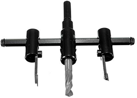 Lochsägen-Bohrer, verstellbar, rund, für Holzarbeiten, 30-200 mm