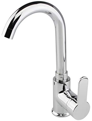 ATCO® Waschtischarmatur Niederdruck Rondo Waschtisch Armatur Waschbecken Mischbatterie Küche Einhandmischer Wasserhahn Bad