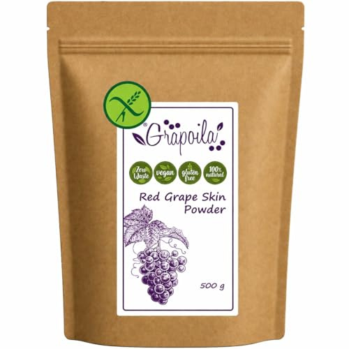Grape Skin Powder 500g - Healthy Superfood - Natural Source of Resveratrol