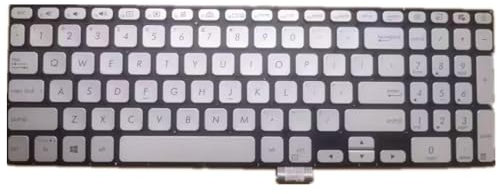 fqparts Replacement Laptop Keyboard For ASUS For VivoBook 17 M712DA Black US United States Edition