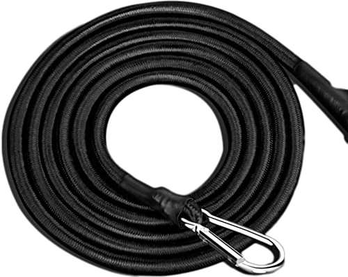 JANRON Spanngummi mit Haken, 3m/4m Extra Stark Spanngurte Bungee-Schnüren, Verstellbar Spanngummi mit Haken für Wohnwagen Camping Wohnmobil Kofferraum Gepäckträger