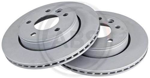 A.B.S. 2x Bremsscheibe Hinten Ø300mm Höhe: 51mm Dicke: 22mm Lochkreis-Ø: 120mm Belüftet 18612