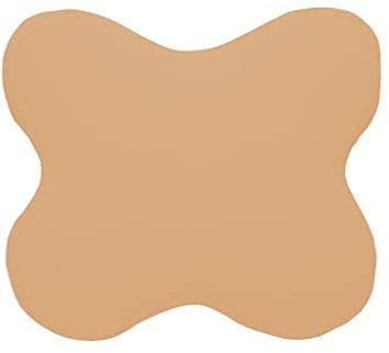 Dukal | Bezug für ACAMAR Seitenschläferkissen Nackenstützkissen | aus hochwertigem DOPPEL-Jersey | 100% Baumwolle | Farbe: Camel