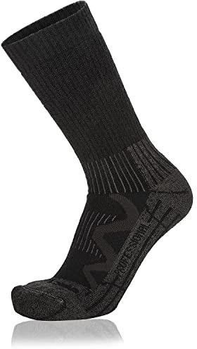 LOWA Socken Winter Pro schwarz, Schwarz, 45-46