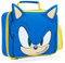 SONIC THE HEDGEHOG Bolsa Termica Porta Alimentos Infantil Loncheras para Niños (Azul/Amarillo)