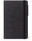 Legami - Taccuino a Pagina Bianca Medium, in Carta certificata FSC®, Carta Avorio 90 g/m², 192 Pagine, Copertina morbida, Chiusura ad Elastico, 13x21 cm, Colore Black
