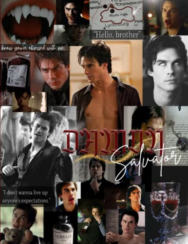 TVD Damon Salvator: Plain Notebook