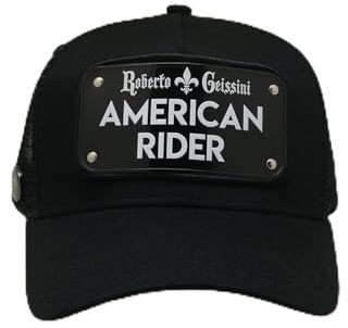 Roberto Geissini Cap American Rider - Black