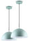 LED Universum 2er-Set Pendelleuchten Jada Mint Ø30cm x 125cm, E27 Fassung, max. 40W, Hängelampe, Hängeleuchte, Deckenlampe, Wohnzimmerleuchte, Kinderzimmerlampe, Metall