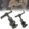 Tactical Helmet ARC Rail Adapter for Comtac 3/2, Rear Mounted Airsoft Headset Mount Rotation Headphones Holder