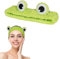 LOPHE Haarband Kosmetik, Make up Skincare Headband Damen, Elastic Spa Abschmink Haarbänder Schnecke, Stirnband Kosmetik Zum Waschen Gesicht Für Yoga Sport Hautpflege(dunkelgrün)