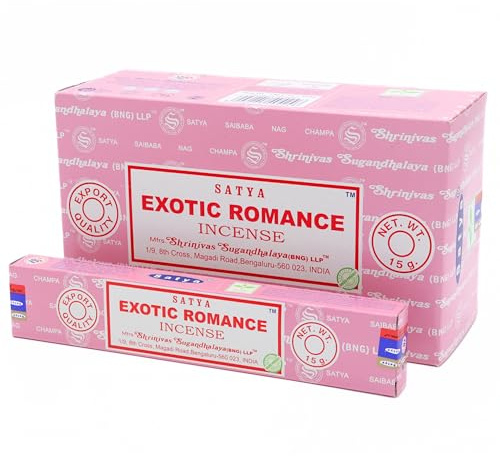 Satya Räucherstäbchen x LAVISA, Meditation, Aromatherapie, Duft (Exotic Romance)