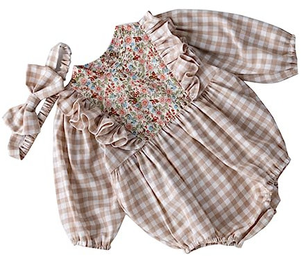 SAFIGLE Mono y Diadema Para Recién Nacida Ropa De Shower Diseño Cómodo y Práctico