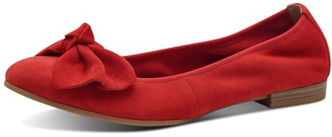 Tamaris Women's 1-22141-44 Ballerina, red, 9 UK