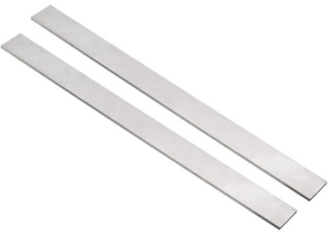 sourcing map Drehmeißel-Bit, 3 mm x 25 mm x 300 mm, quadratische Drehmaschine, Drehwerkzeug-Rohlinge, HSS (Hochgeschwindigkeitsstahl), rechteckiger Fliegenschneider, 2 Stück