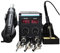 CASEGO Soldering Iron Station 8586D Soldering Station 2 IN 1 Hot Air Gun Solder Station LCD 2 Digital Display Electric Soldering Iron Welding (8586d)