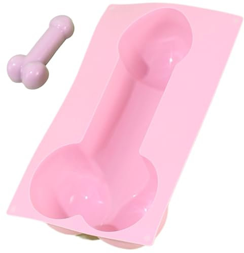 Moule de gâteau au pénis, moule en silicone antiadhésif pour chocolat, glace, yaourt et gelée, résistant à haute température