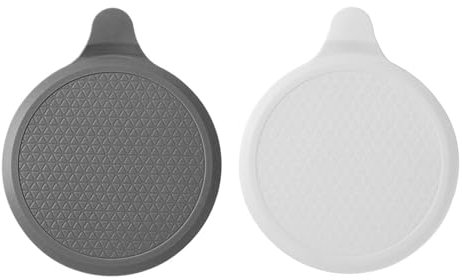 2-Pack Silicone Bathtub Stoppers, 6” Extra Large Universal Sink Plug for Kitchen, Bathroom, Shower Drain, Flexible Non-slip Tub Stopper, Leak-Proof Bath and Sink Drain Cover