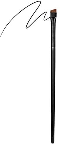 Pinceau Eye-liner De Précision - Applicateur D'eye-liner Fin Et Biseauté, Outil De Maquillage Ultra-fin | Applicateur Beauté Plat Et Biseauté, Contouring Précis, Poils Souples Et Waterproof, Prise Fer