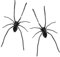 Lyreh 2uds Iman Araña Realistas, Imanes Nevera Araña 3D Regalos de Broma de Halloween Divertidos para Nevera Puerta Pizarra Cocina