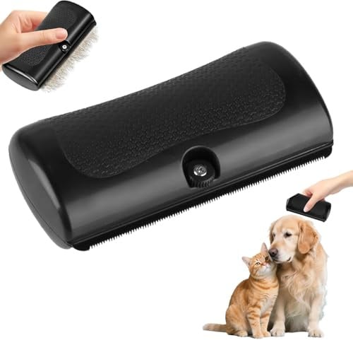 lrgnixs Pfotenmond Bürste, Pfotenstern Bürste, Pet Care Brush, Pet Hair Removal Comb, Fellwunder Bürstes Hund, Deshedding Brush, Pflegebürste zur Haarentfernung mit Massagefunktion für Tierfell