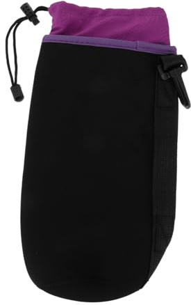 LRXIYODE protezione dell'obiettivo buste imbottite Escursionismo marsupio macchina fotografica fotocamera reflex accessori per fotocamere DSLR Neoprene Nero