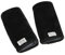 Unisex Winter Fingerlose Handschuhe Warm Flanell Fäustlinge Pulswärmer Handstulpen Stulpen für Damen Herren Liebespaar Studenten, Schwarz, Einheitsgröße