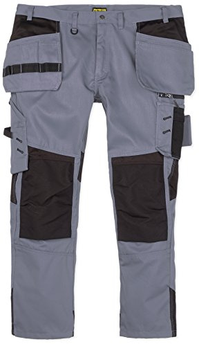 Blakläder 155518609499D88 Handwerker Bundhose Größe in Grau/Schwarz, D88