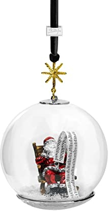 Weihnachtsmann-Schneekugel-Ornament