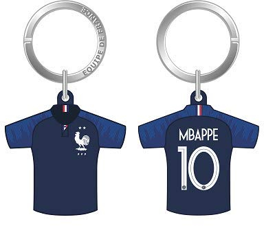 Fédération Francaise de Football FFF - Porte-clés Maillot Numéro 10 - Mbappé