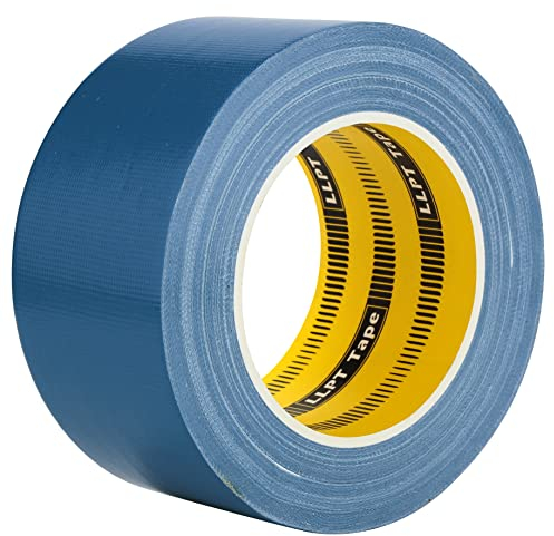 LLPT Klebeband Gewebeband Premium-Qualität 60 mm x 30 m x 0,23 mm Rückstandsfreier, Starker Klebstoff Farbe Dunkelblau (DT249)