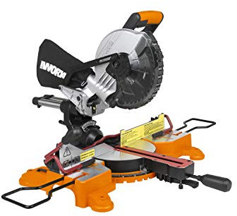 WORX WX845 18V (20V Max) 216mm Cordless Sliding Mitre Saw