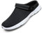 SAGUARO Hausschuhe Herren Sommer Outdoor Pantoletten Atmungsaktiv Damenhausschuh Clogs Grau 42