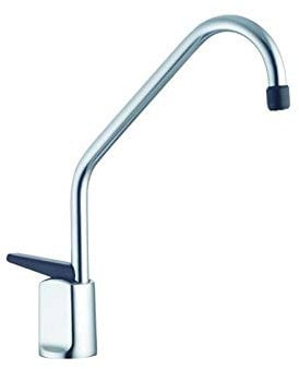 Rubinetto Beverino A Colonna Con Pulsante Cromato 3/8 - Porta E Bini