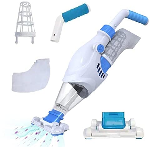 well2wellness Pool Elektrosauger AquaJack 301 | Spa Elektrosauger | Handsauger | Bodensauger | Einfache Handhabung | Entfernt Verschmutzungen im Pool und Whirpool | Akkusauger