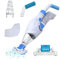 well2wellness Pool Elektrosauger AquaJack 301 | Spa Elektrosauger | Handsauger | Bodensauger | Einfache Handhabung | Entfernt Verschmutzungen im Pool und Whirpool | Akkusauger