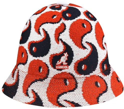 Kangol 3D Balance Casual Stoffhut Glockenhut Sommerhut Sonnenhut Herren/Damen - Sommer Frühling-Sommer - M (56-57 cm) orange